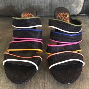 Charlotte stone heel